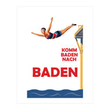 Baden Baden Swim Girl (Print Only) thumbnail