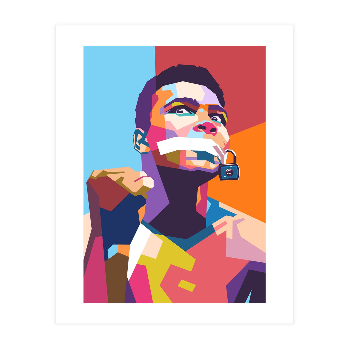 Muhammad Ali art (Print Only)