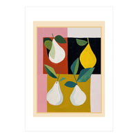 Modern Pears Still Life II (Print Only)
