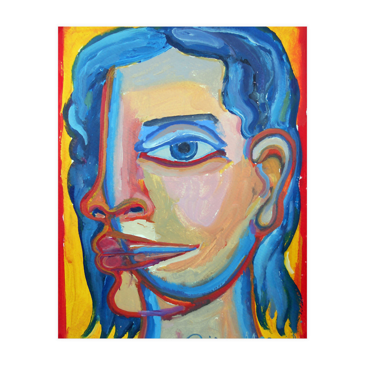 Cabeza De Mujer 28 (Print Only)