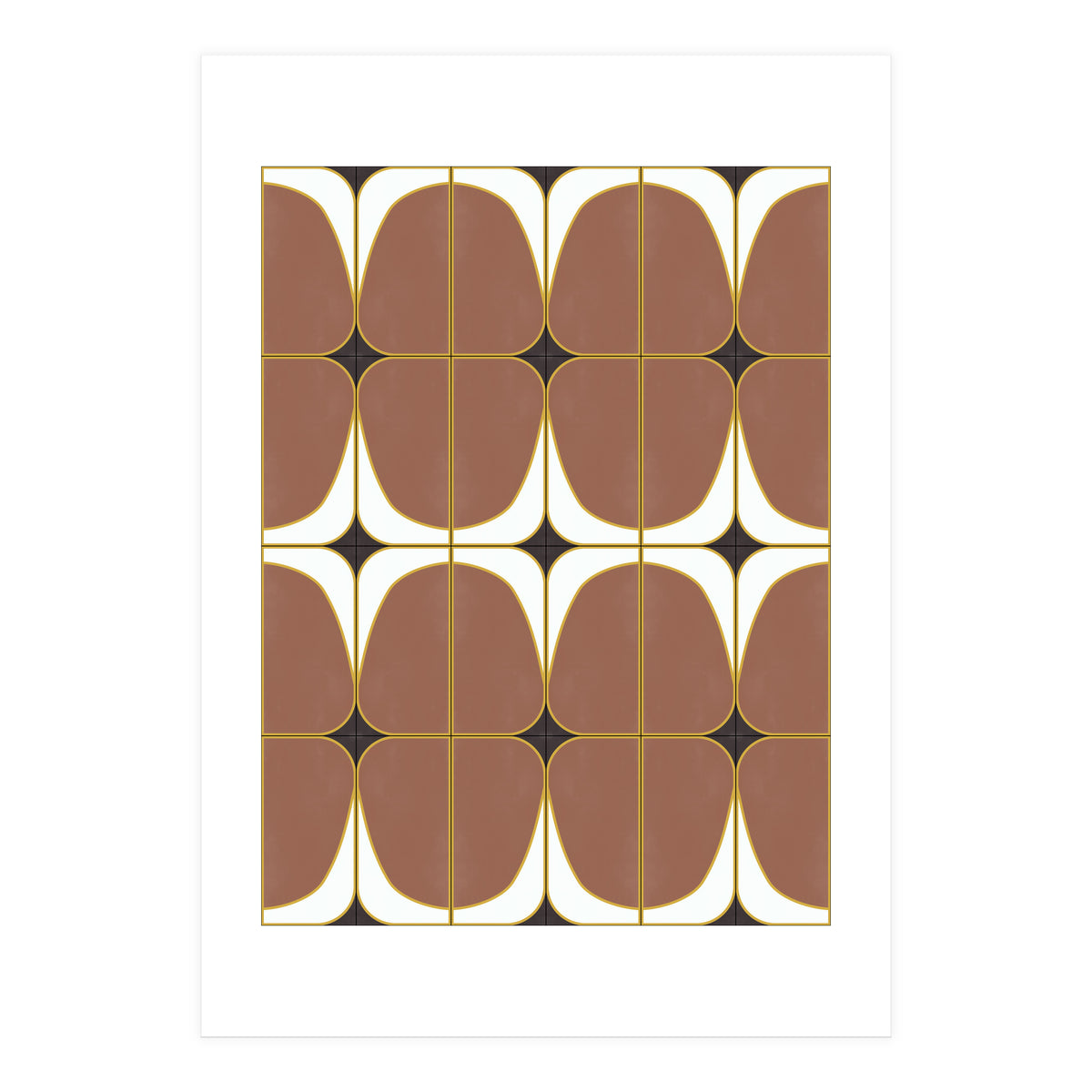 Elegant Sassy Seventies Tiles (Print Only)