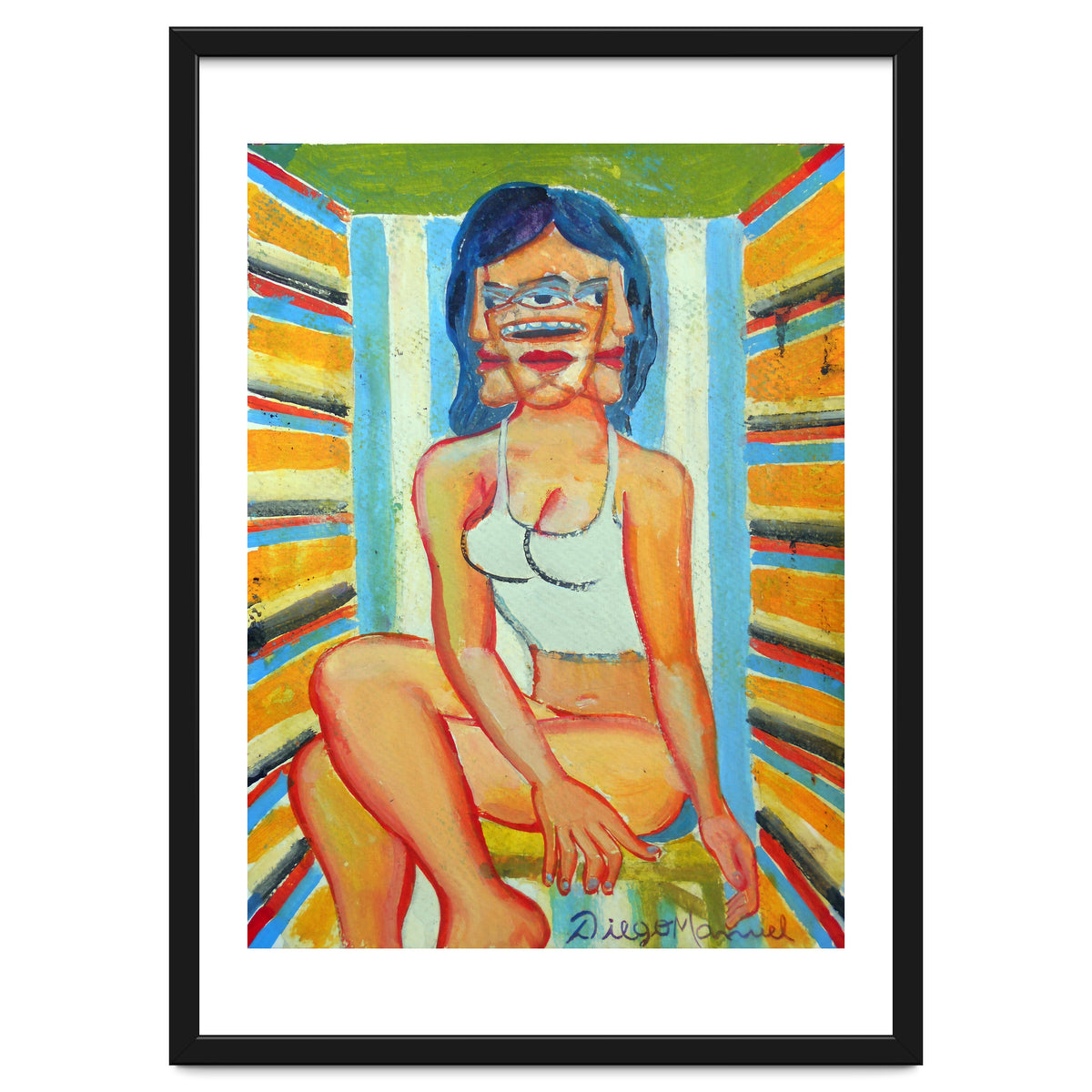 Mujer En La Silla 11