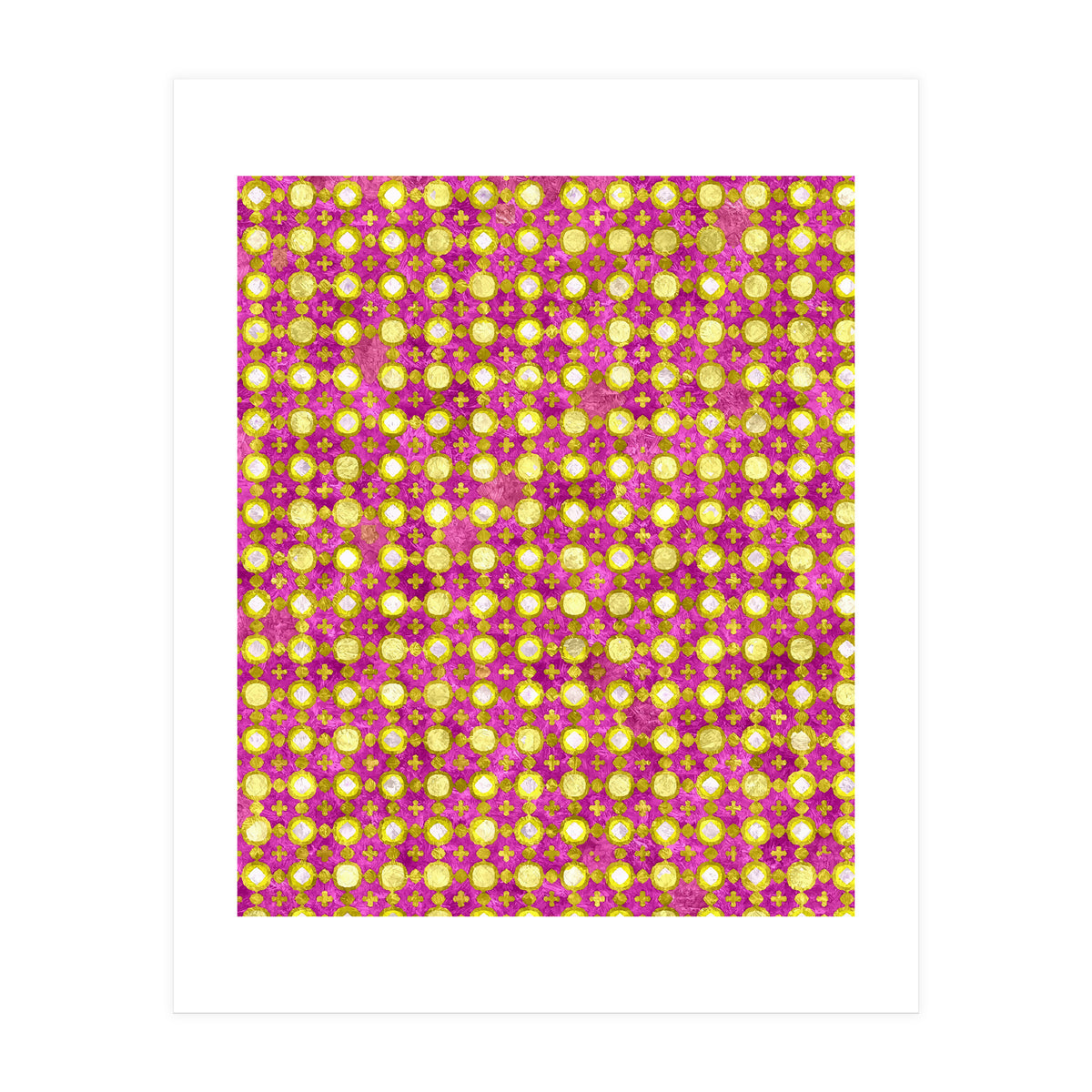 Indian Mirror Fabric (Print Only)