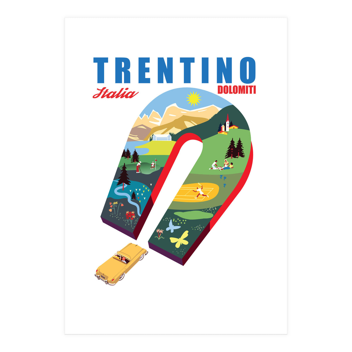 Trentino, Dolomiti, Italy (Print Only)