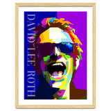 David Lee Roth Rock Singer Art WPAP thumbnail