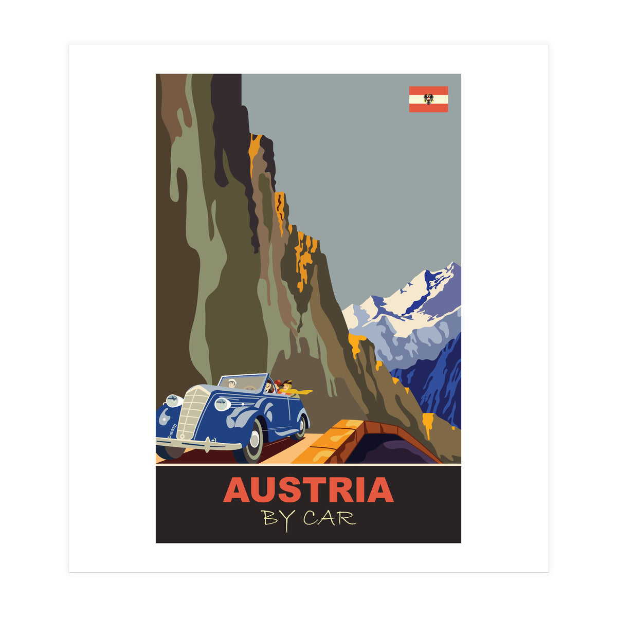 Austria By Car (Print Only)