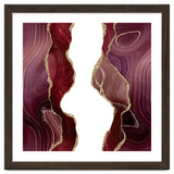 Burgundy & Gold Glitter Agate Texture 06 thumbnail
