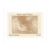 Mars And Venus – Adriaen Van Nieulandt (dutch 1587–1658) (Print Only) thumbnail