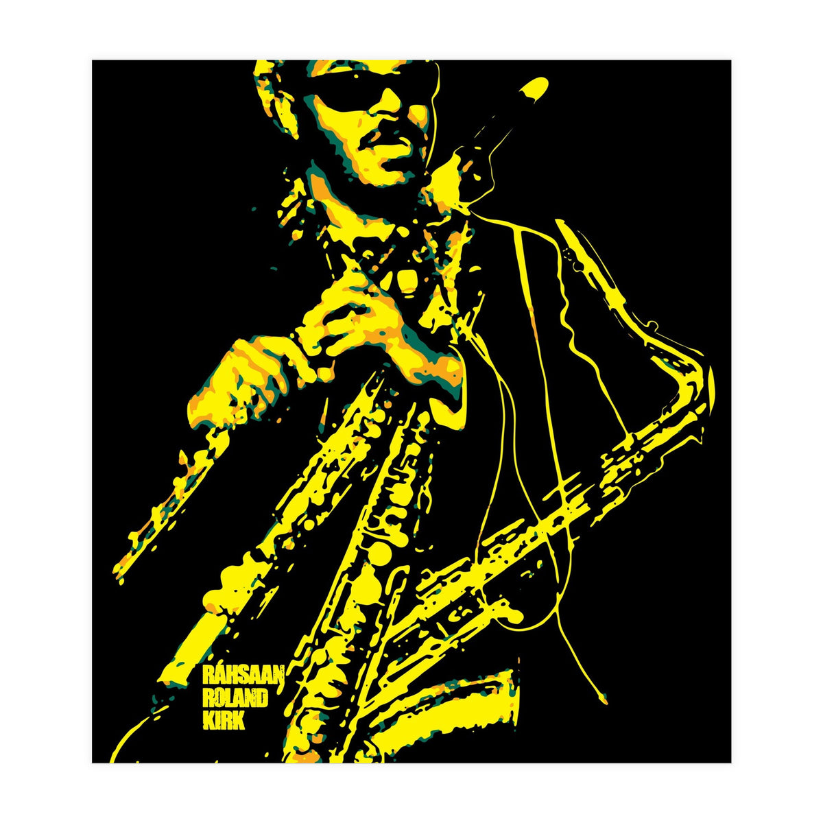 Rahsaan Roland Kirk v5 (Print Only)