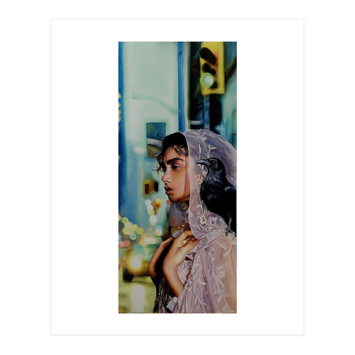 Walking my shadow back home  (Print Only)