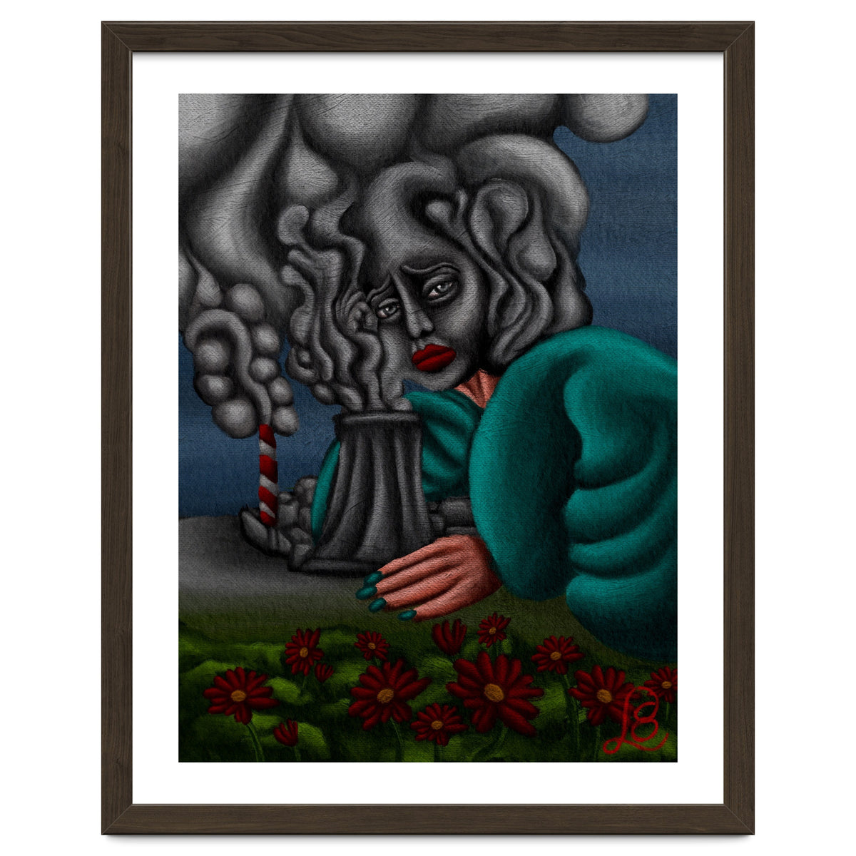 " It starts by the mind, then it takes the rest"