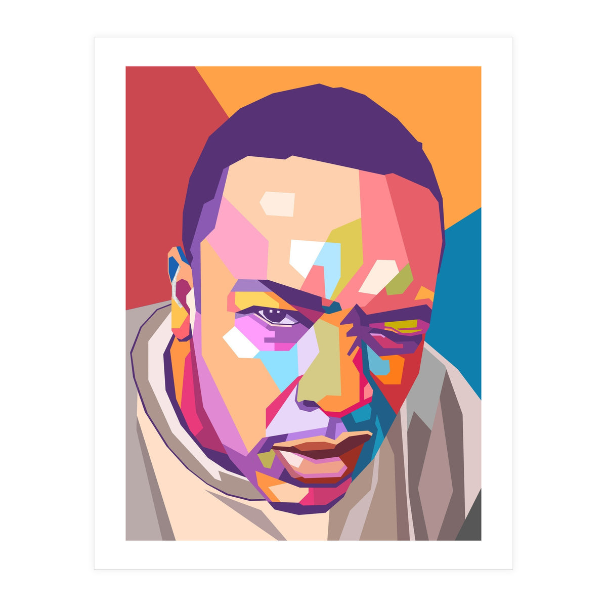 Dr Dre pop art portrait (Print Only)