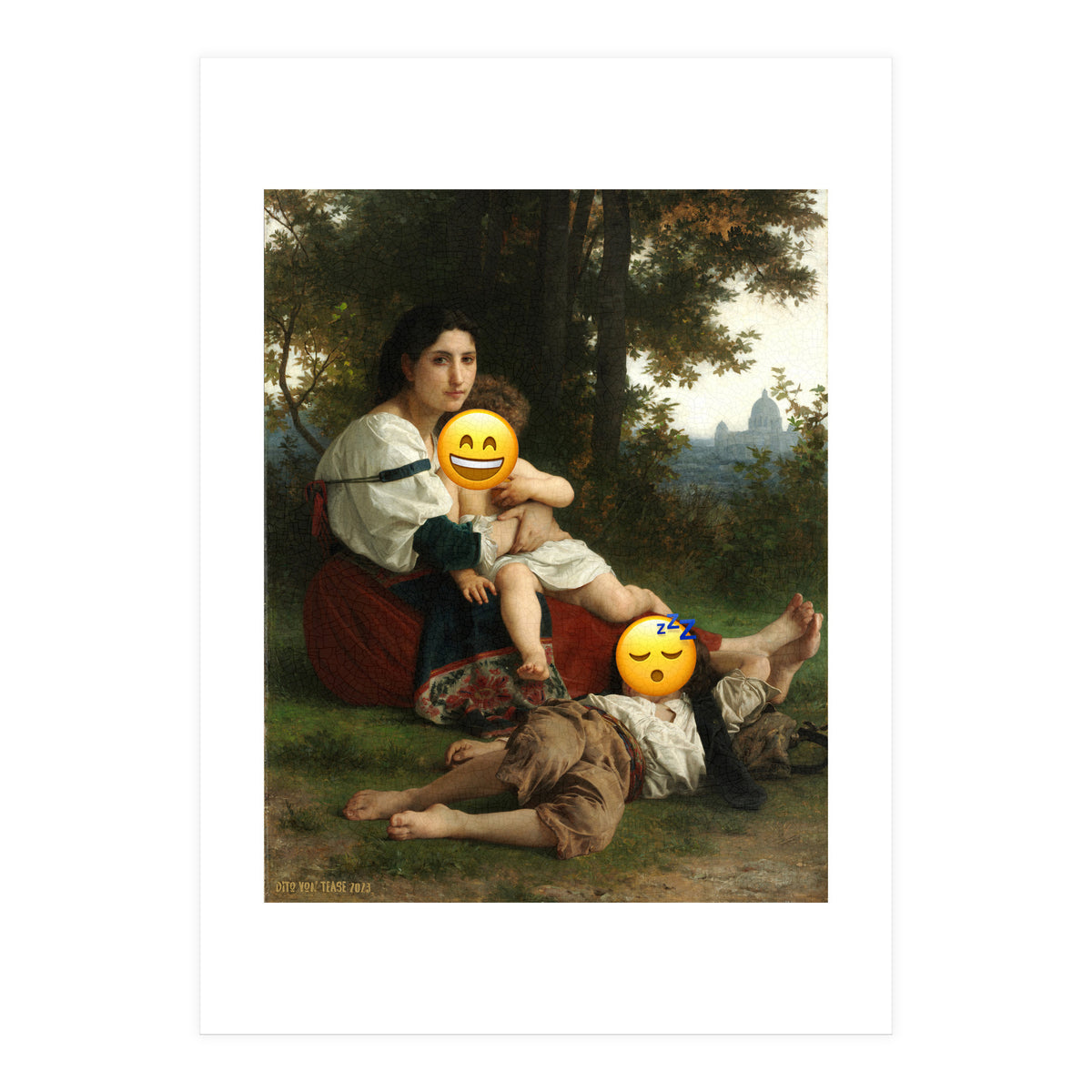 Emoji painting 6 (Print Only)