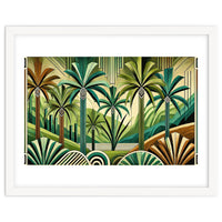 Tropical Art Deco Oasis
