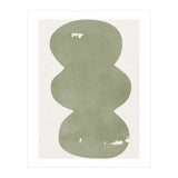 GREEN WATERCOLOR SHAPES NO.2 (Print Only) thumbnail
