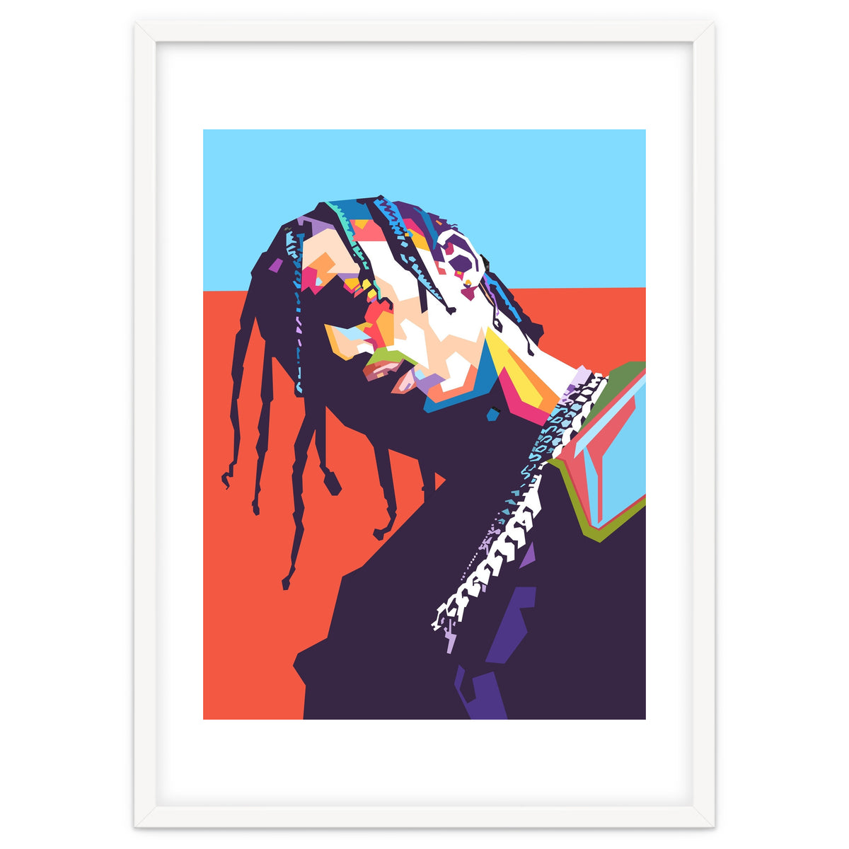 Travis Scott wpap art