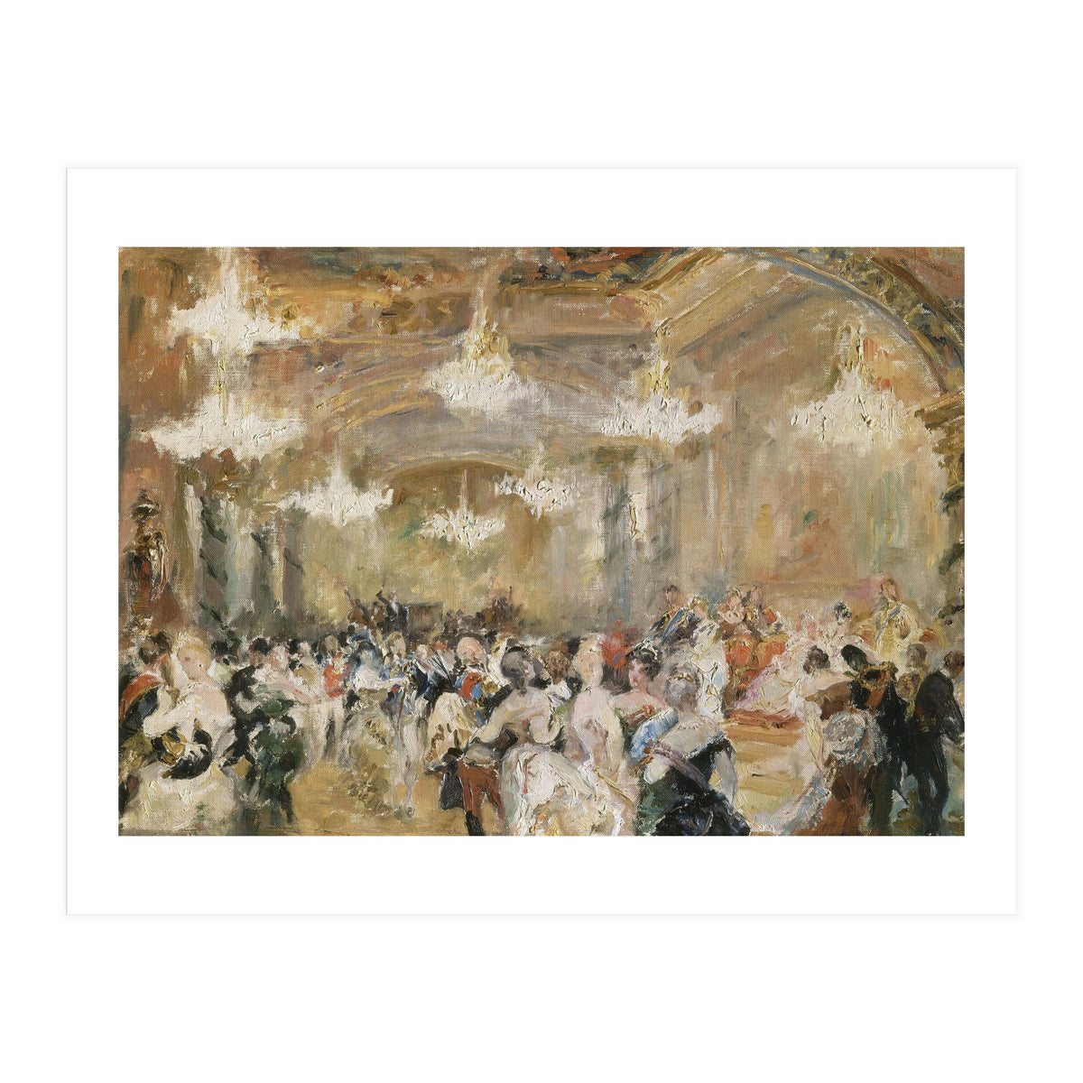 BALL IN PALACE. (Print Only)