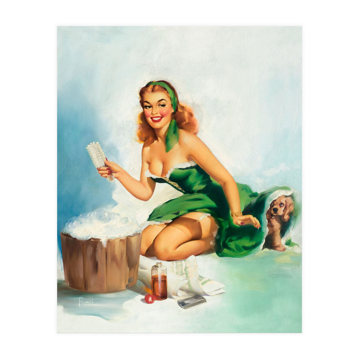 Time For A Bath (Print Only)