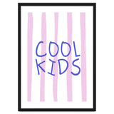 Cool Kids Club, Fun Playful Quote Print for Kids Room and Playroom Decor thumbnail