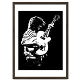 Pat Metheny American Jazz Musician in Monochrome thumbnail