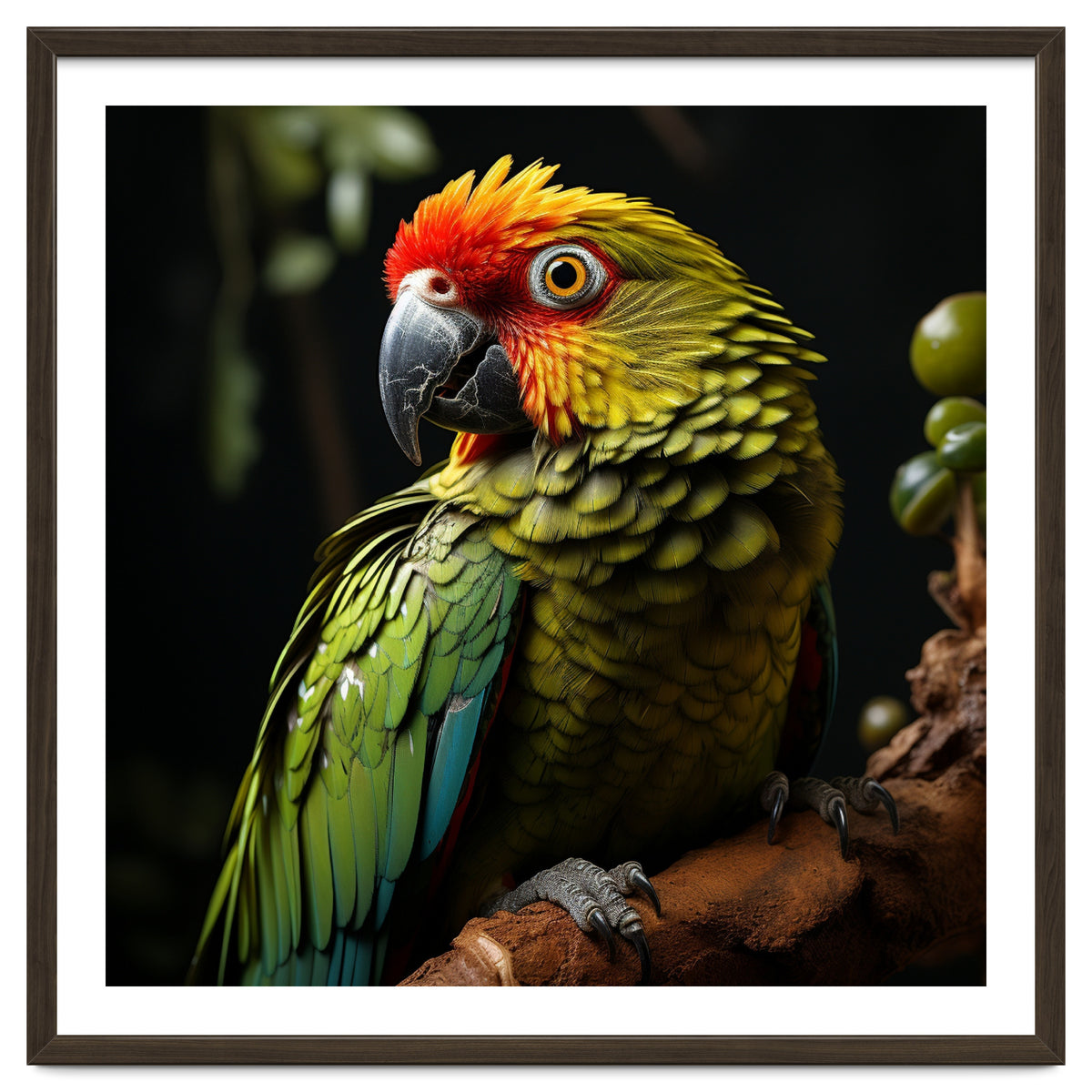Vibrant Macaw Parrot