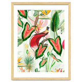 Vintage Bird Of Paradise in Jungle thumbnail