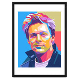 Bryan Adams pop art portrait thumbnail