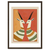 Two Gazelles In Stillness thumbnail
