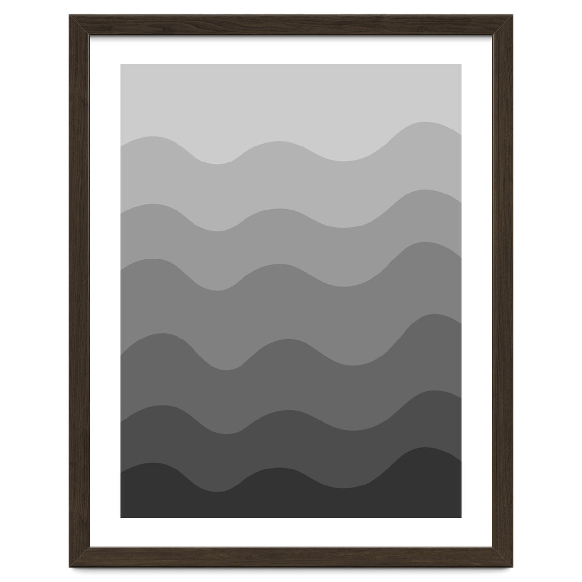 Grey gradient design