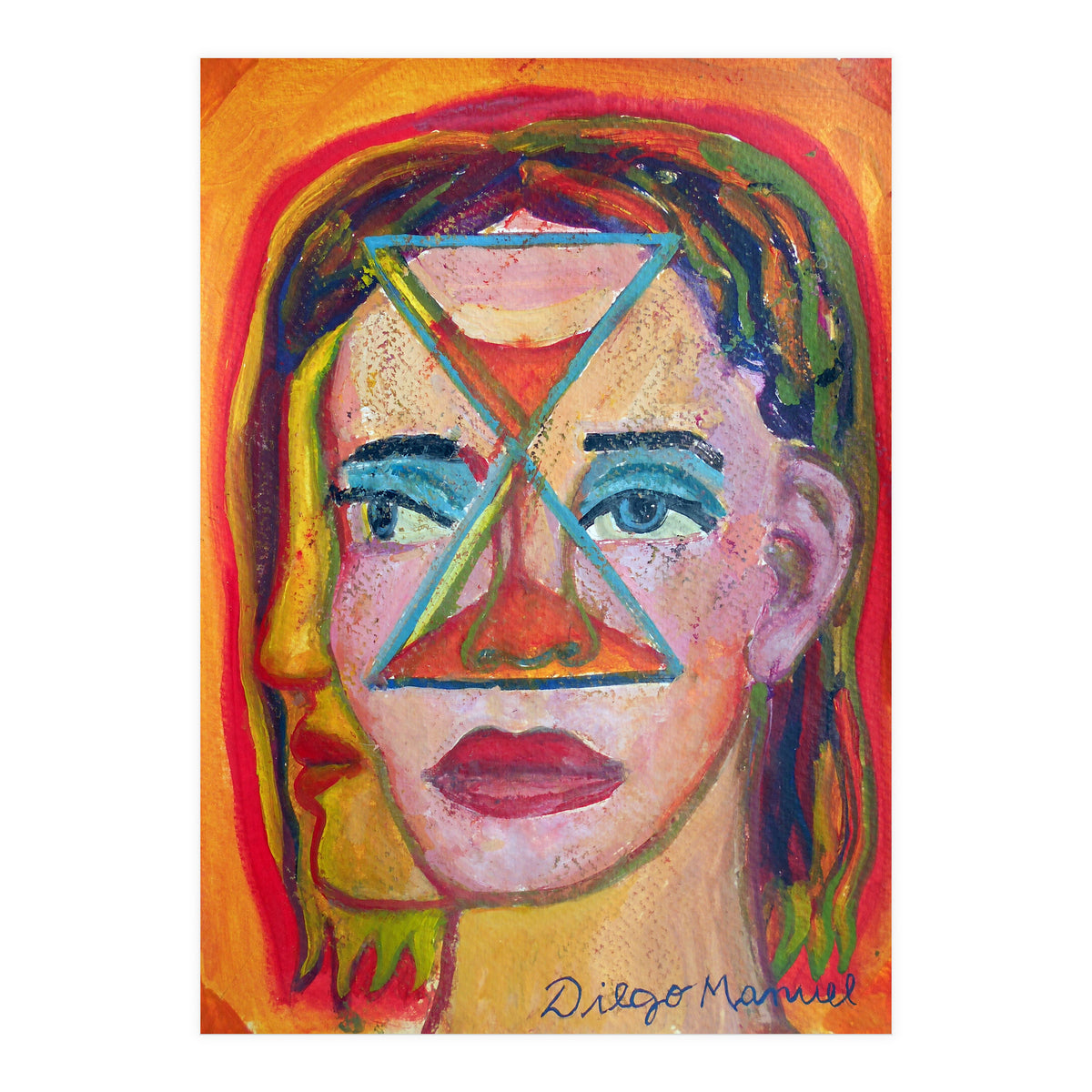 Cabeza De Mujer 15 (Print Only)