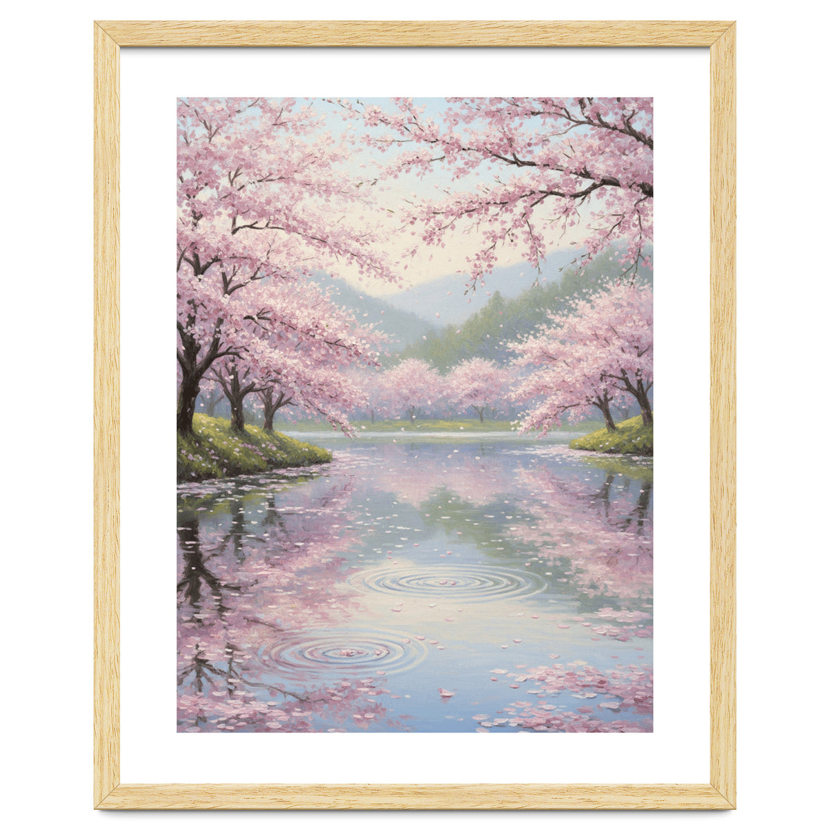 Ephemeral Spring Ripples