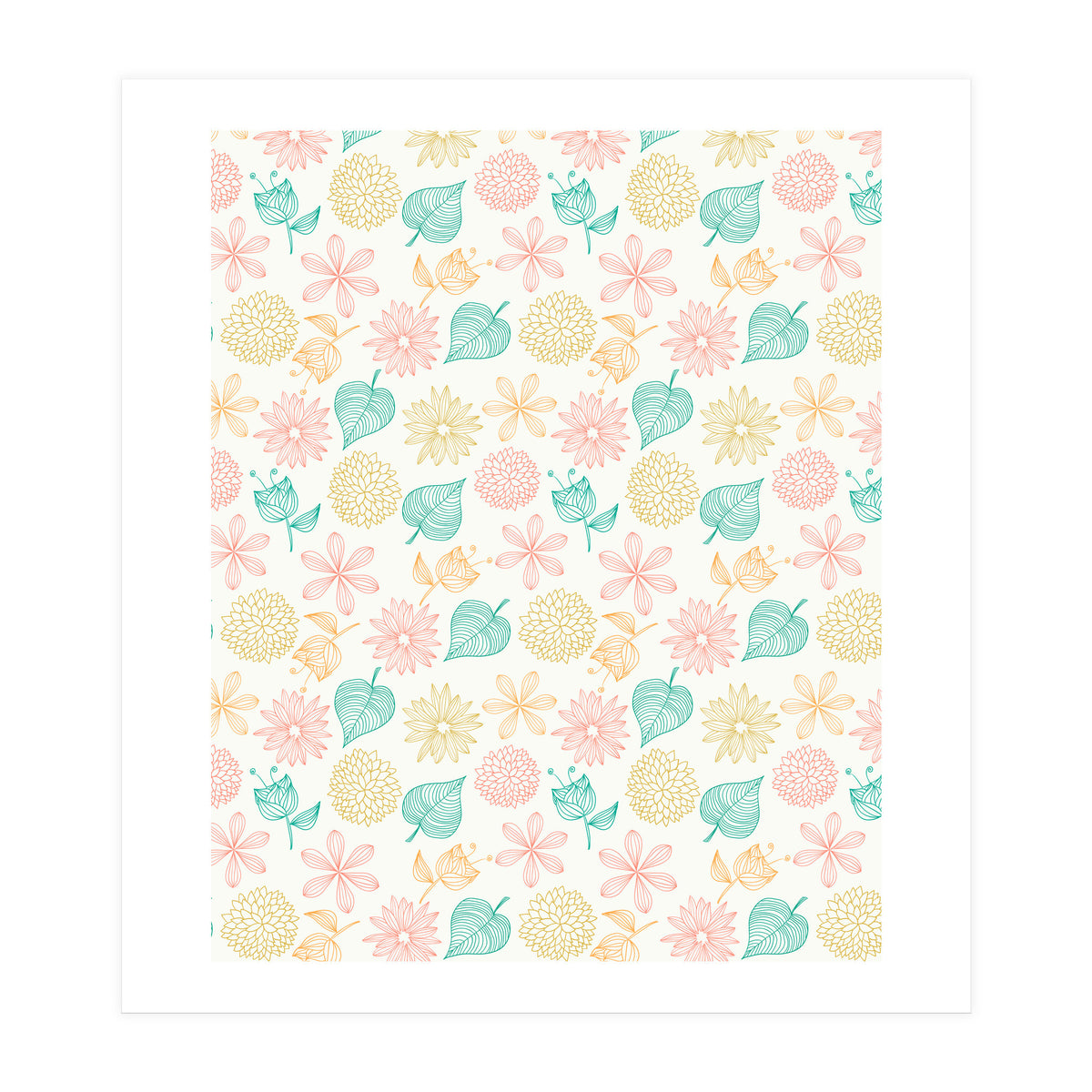 Floral Meditation (Print Only)