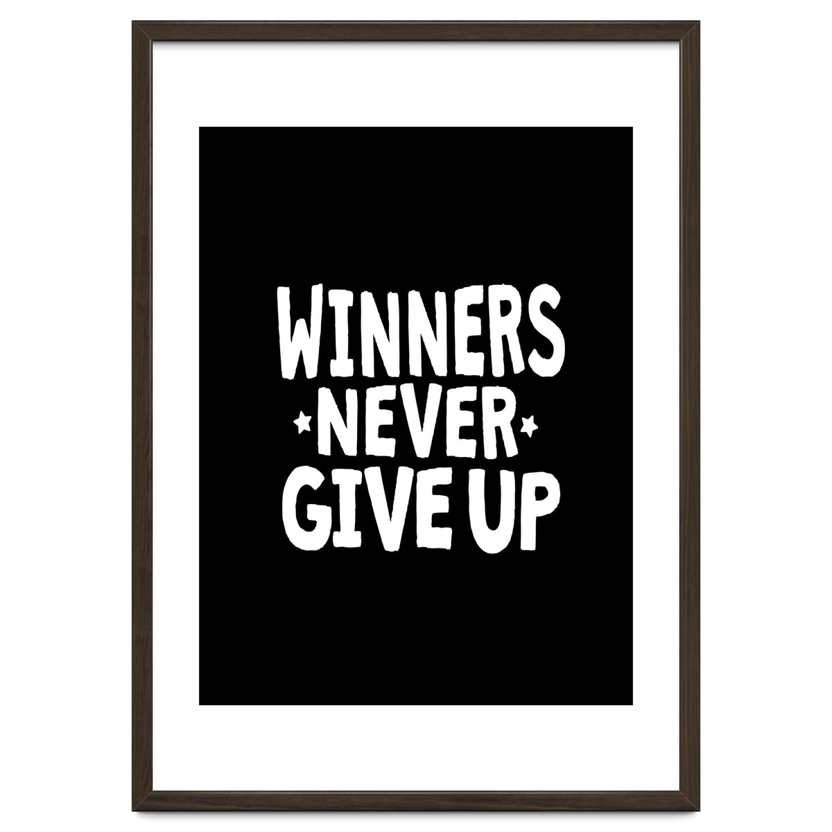 Winners Never Give Up