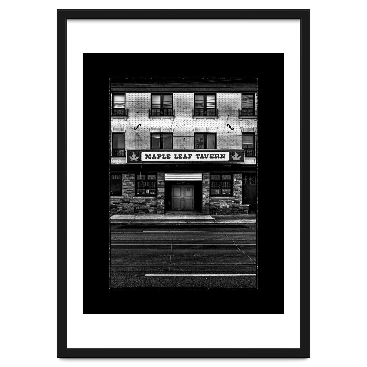 Maple Leaf Tavern No 1 with Border