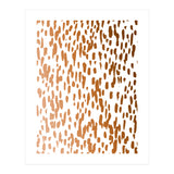 Copper Brushstrokes #society6 #decor #interiors (Print Only) thumbnail