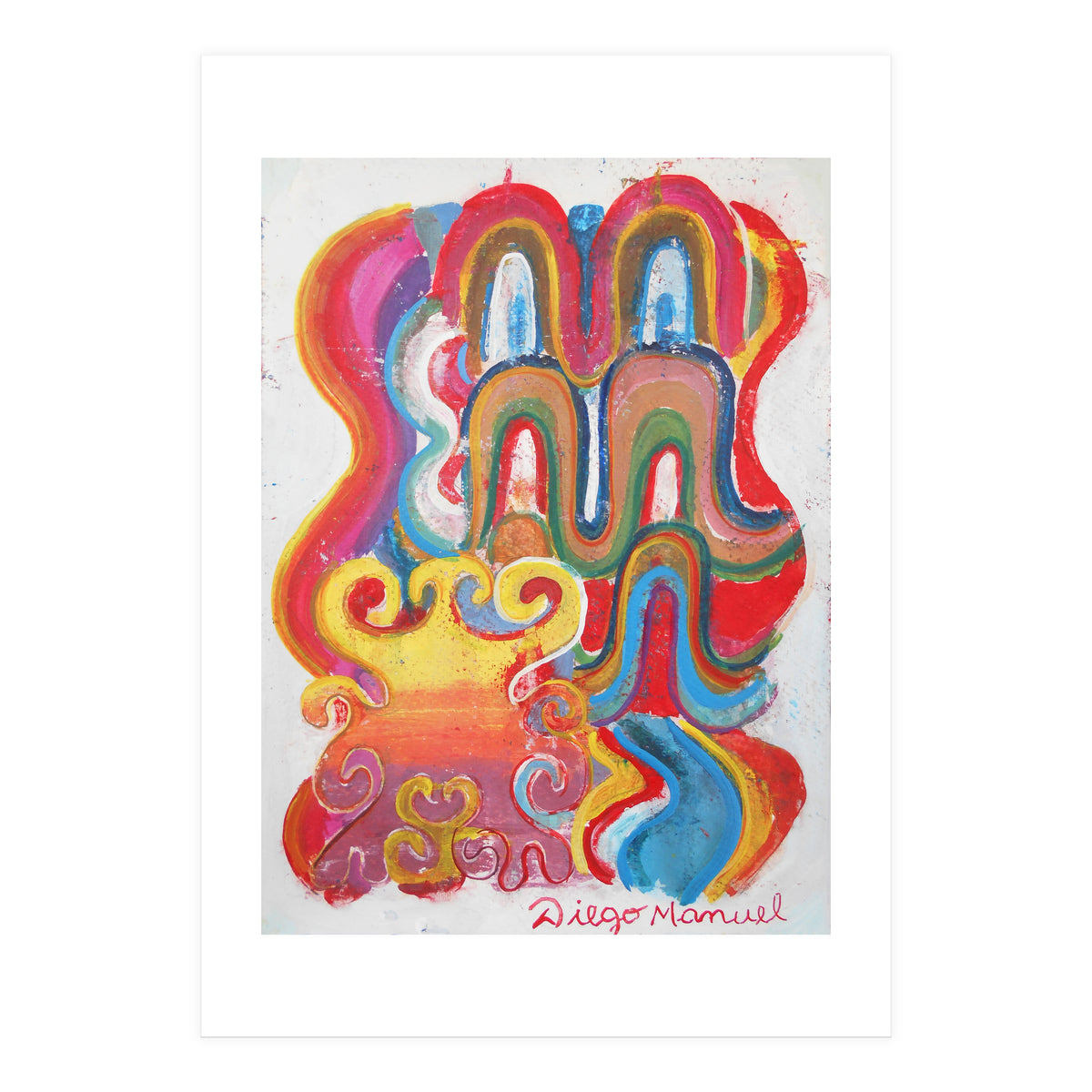 Abstracto Pop 1 (Print Only)