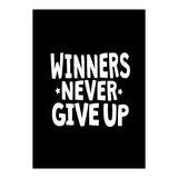 Winners Never Give Up (Print Only) thumbnail