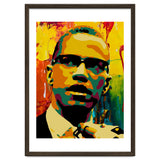Malcolm X Colorful Abstract Art 2 thumbnail