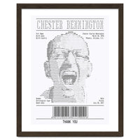 Receipt Art Chester Bennington