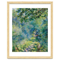 Renoir Path in the Forest Impressionist Landscape