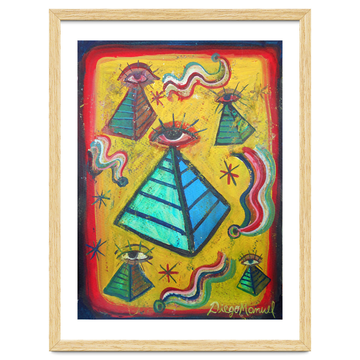 Piramides Ojos Y Cometas