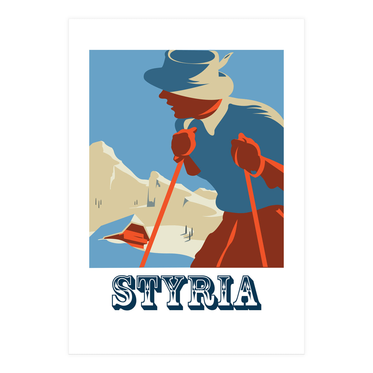 Styria, Austria (Print Only)