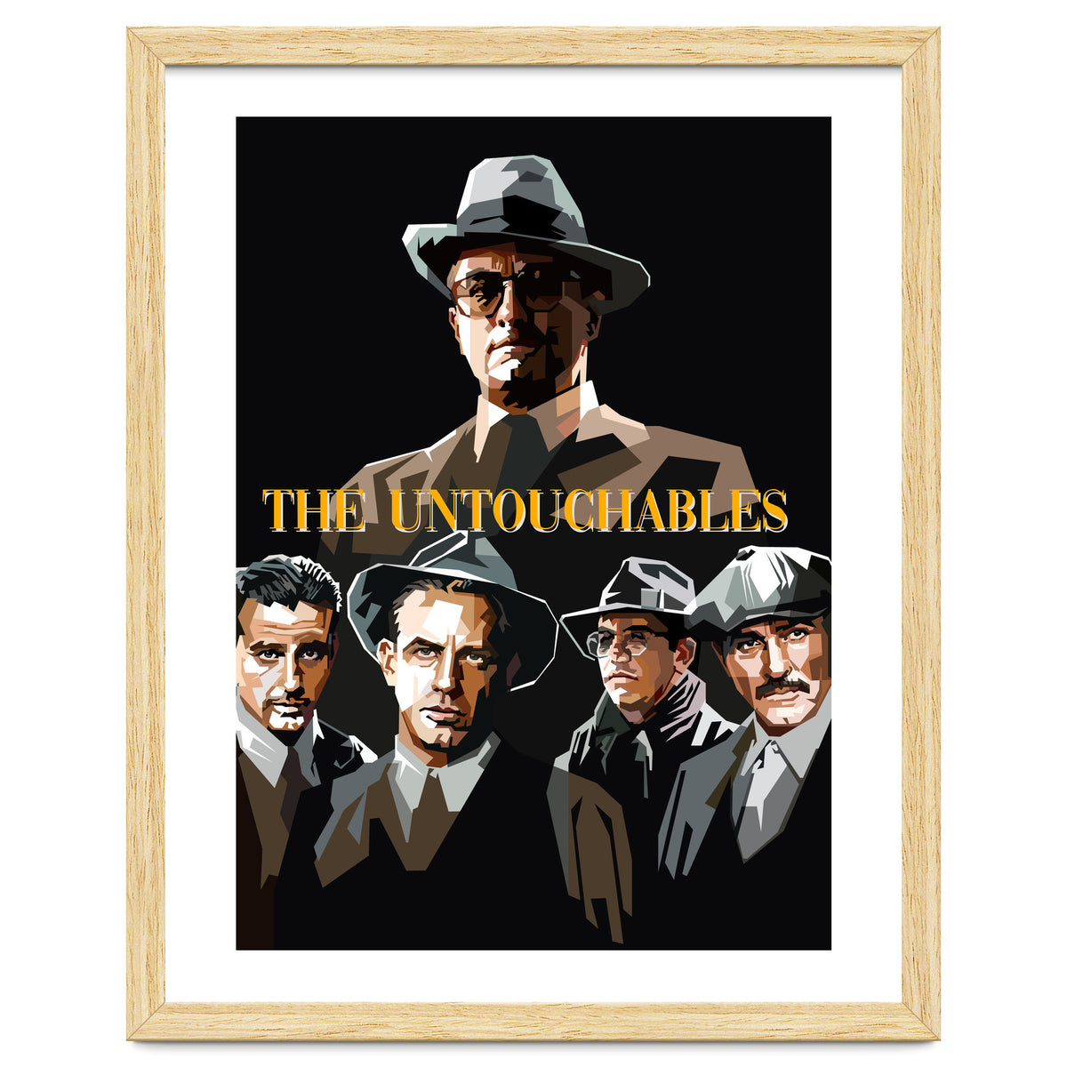 The Untouchables Movies Retro Illustration Trending Now