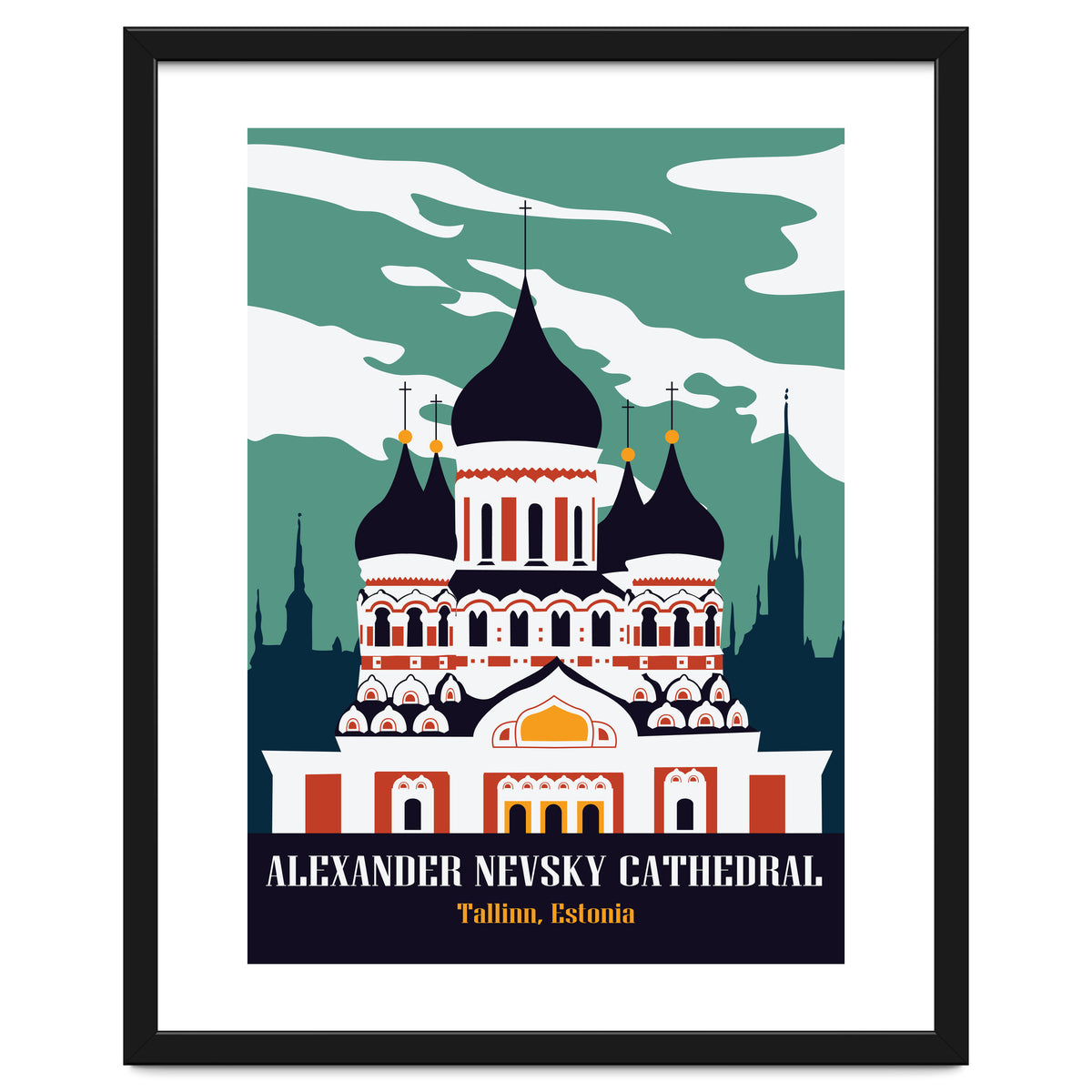 Alexander Nevsky Cathedral, Talinn, Estonia