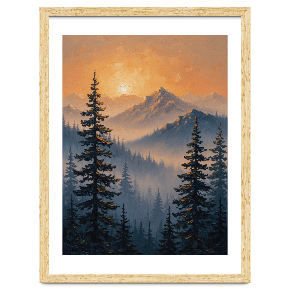 Ethereal Alpine Glow
