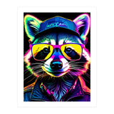 Raccoon In Glasses (Print Only) thumbnail
