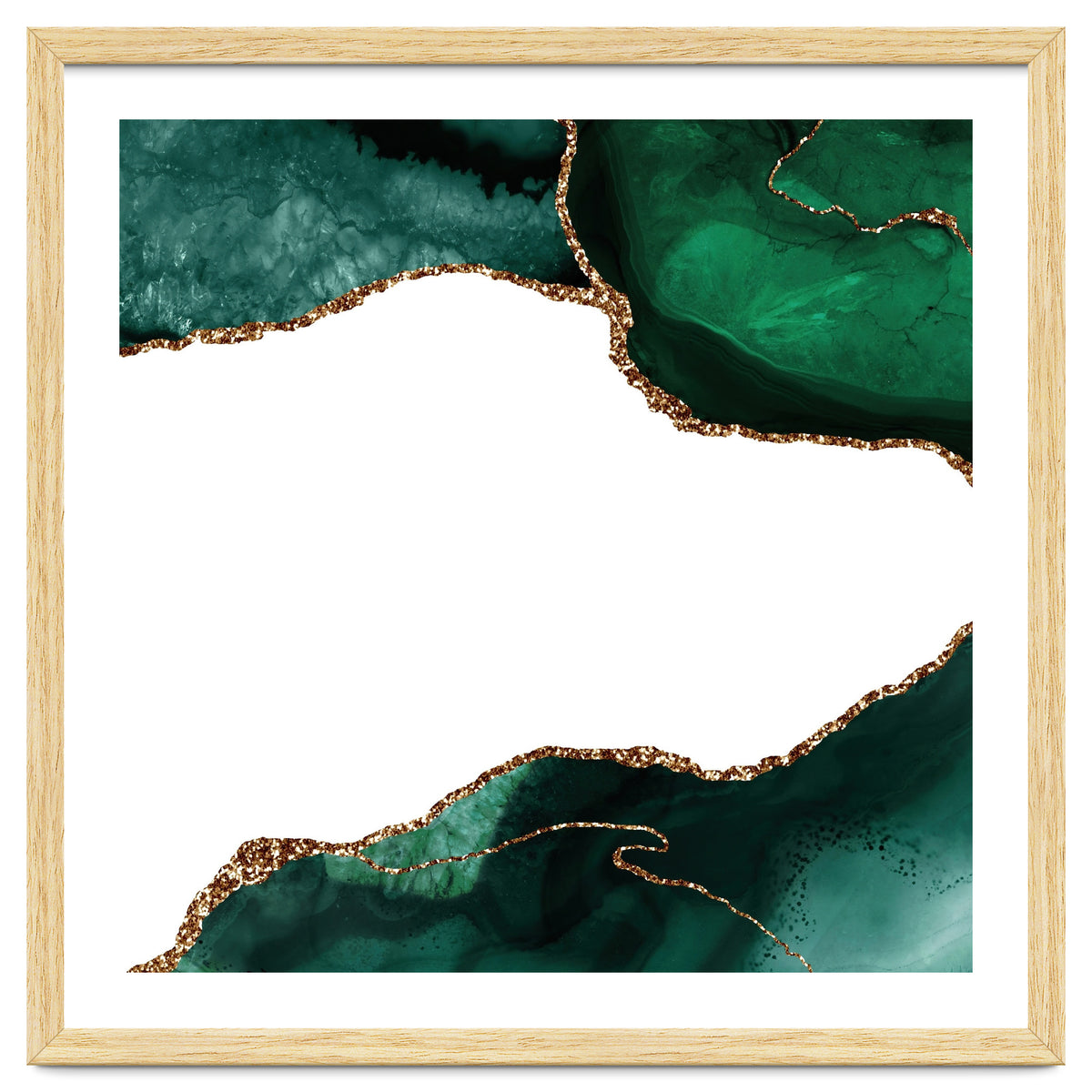 Emerald & Gold Agate Texture 11