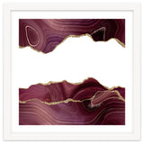 Burgundy & Gold Glitter Agate Texture 07 thumbnail