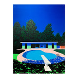 Hiroshi Nagai - Swimming Pool, City Pop At Night (Print Only) thumbnail
