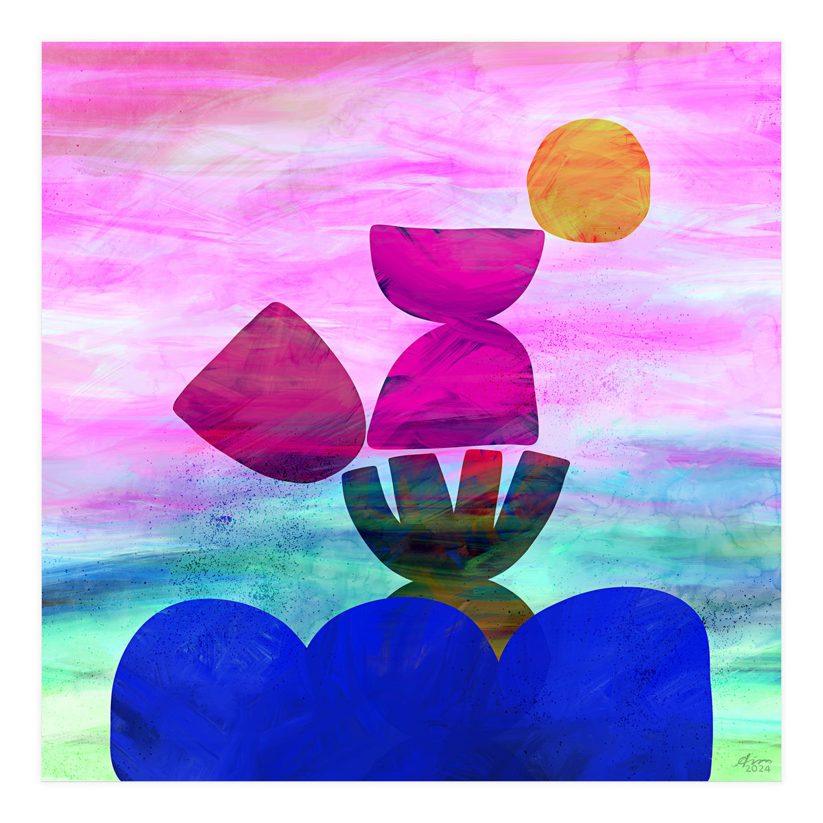 Balance (pink) (Print Only)